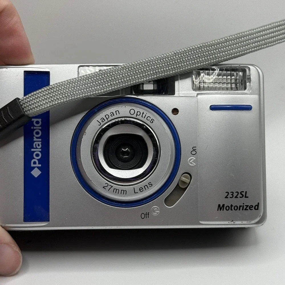 Polaroid 232SL Point‎ & Shoot 35mm Motorized Auto Flash Film Camera Parts Only